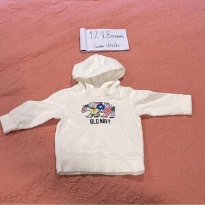 Old Navy, floral California bear hoodie